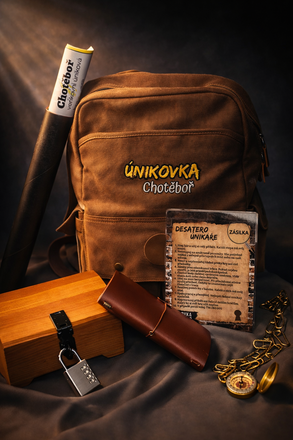 Úniková hra - Zásilka.