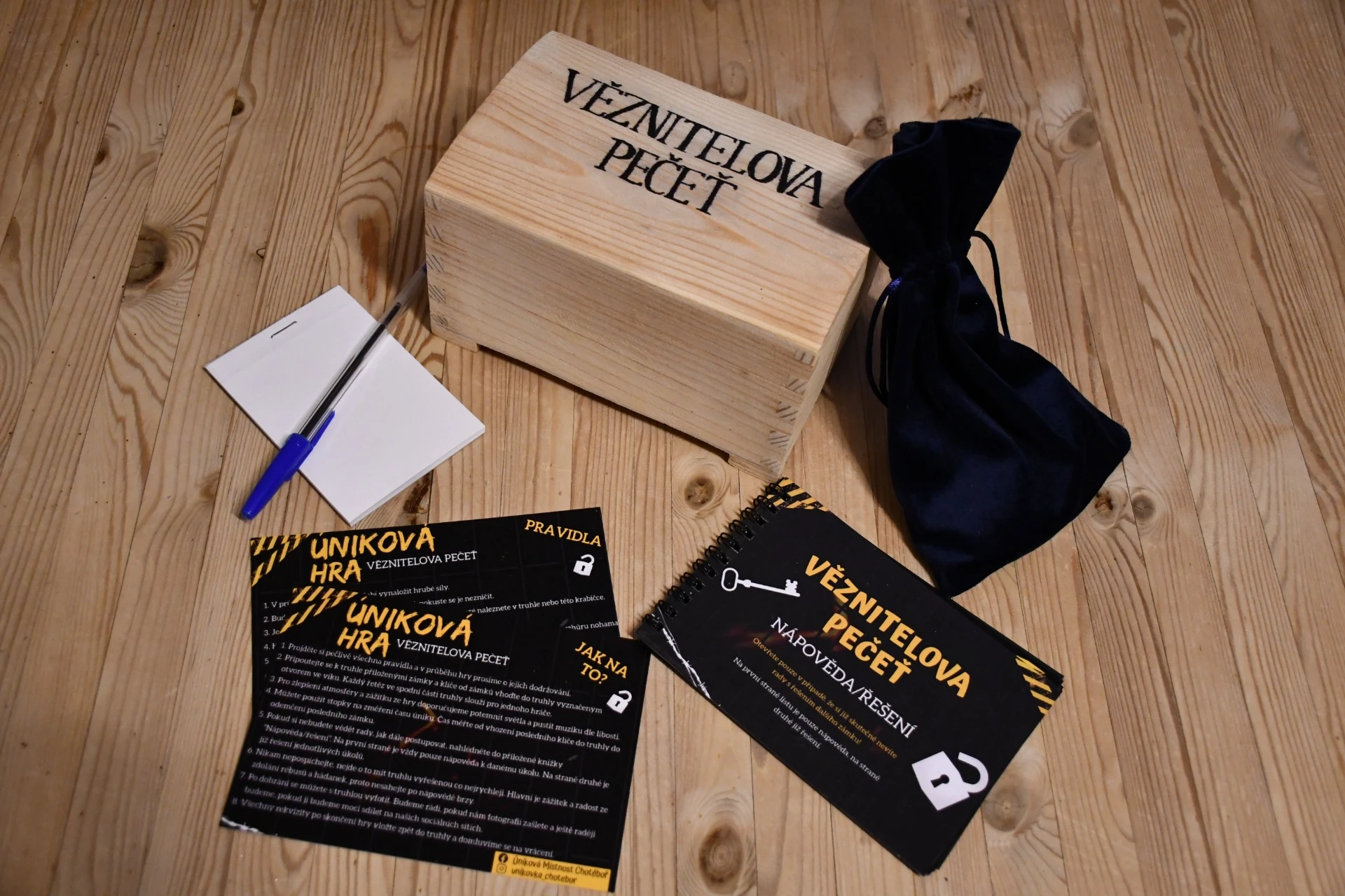Úniková hra - Věznitelova pečeť